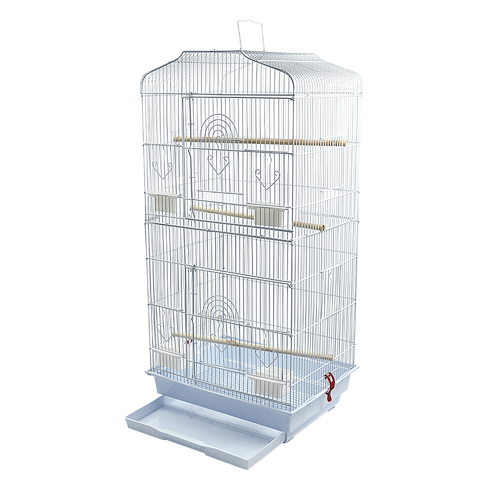 95cm Bird Cage Canary Parakeet Cockatiel LoveBird Finch Bird Cage Pet Shoppers